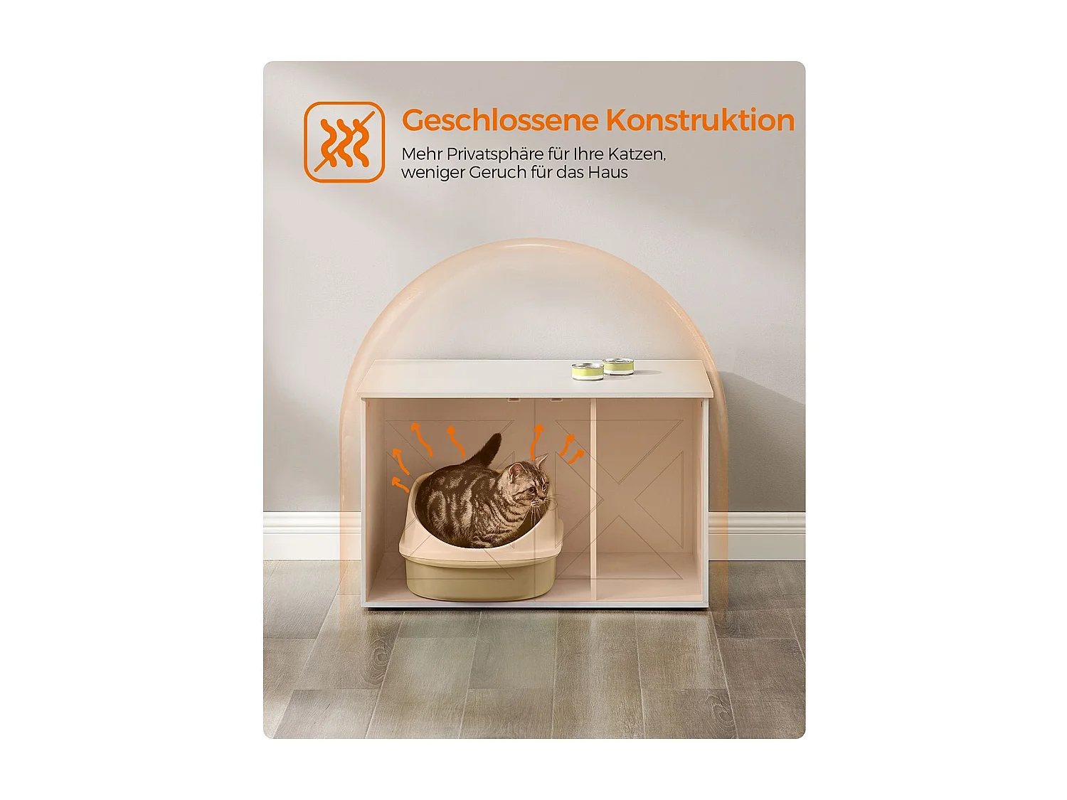 Katzenklo-Schrank Nouakchott