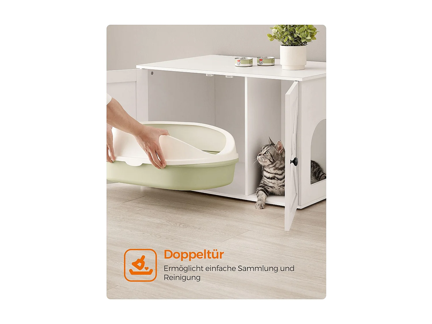 Katzenklo-Schrank Nouakchott