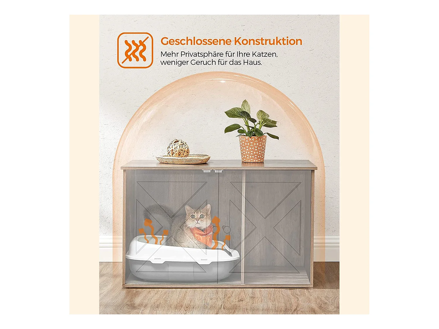 Katzenklo-Schrank Nouakchott