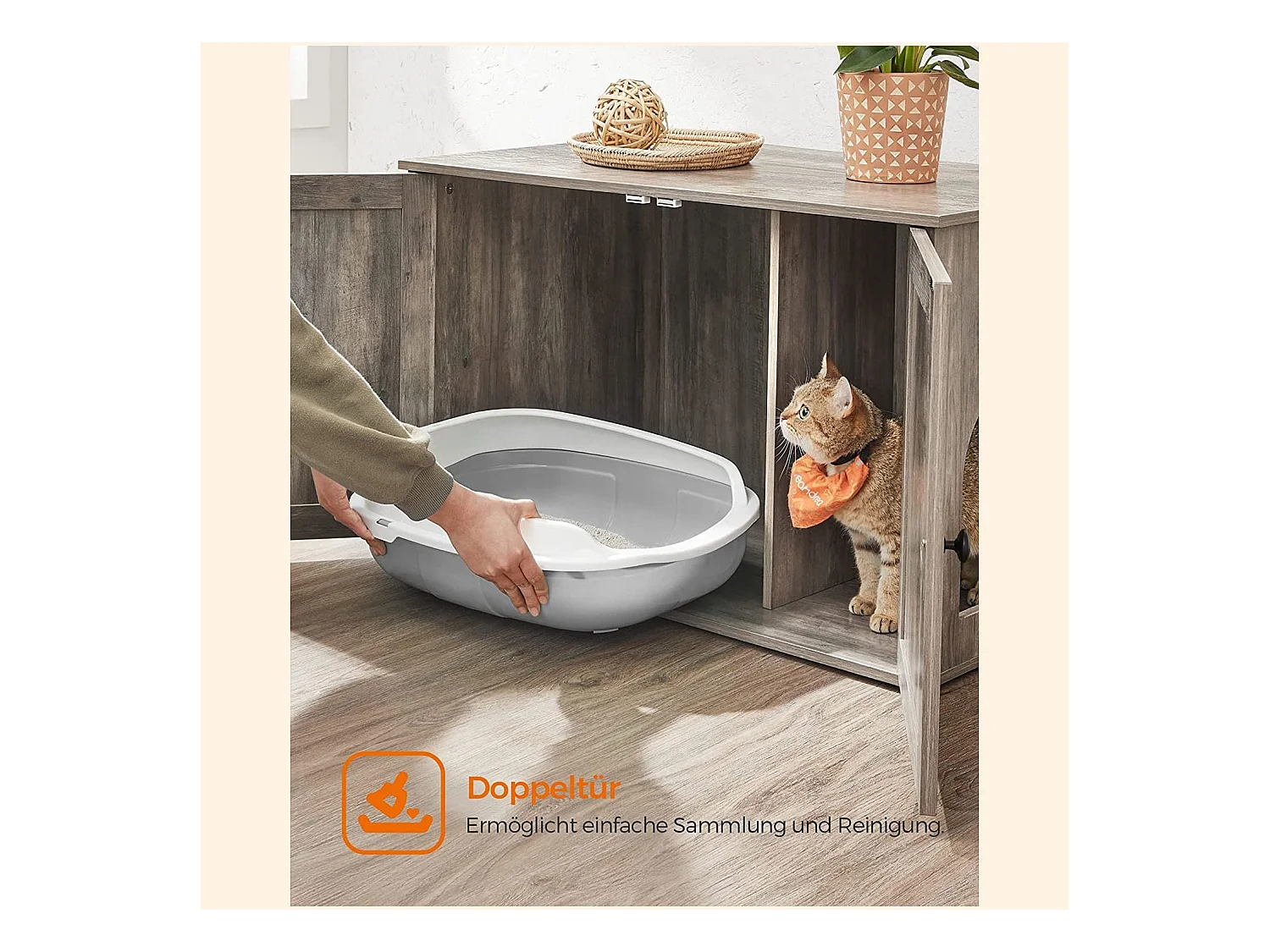 Katzenklo-Schrank Nouakchott