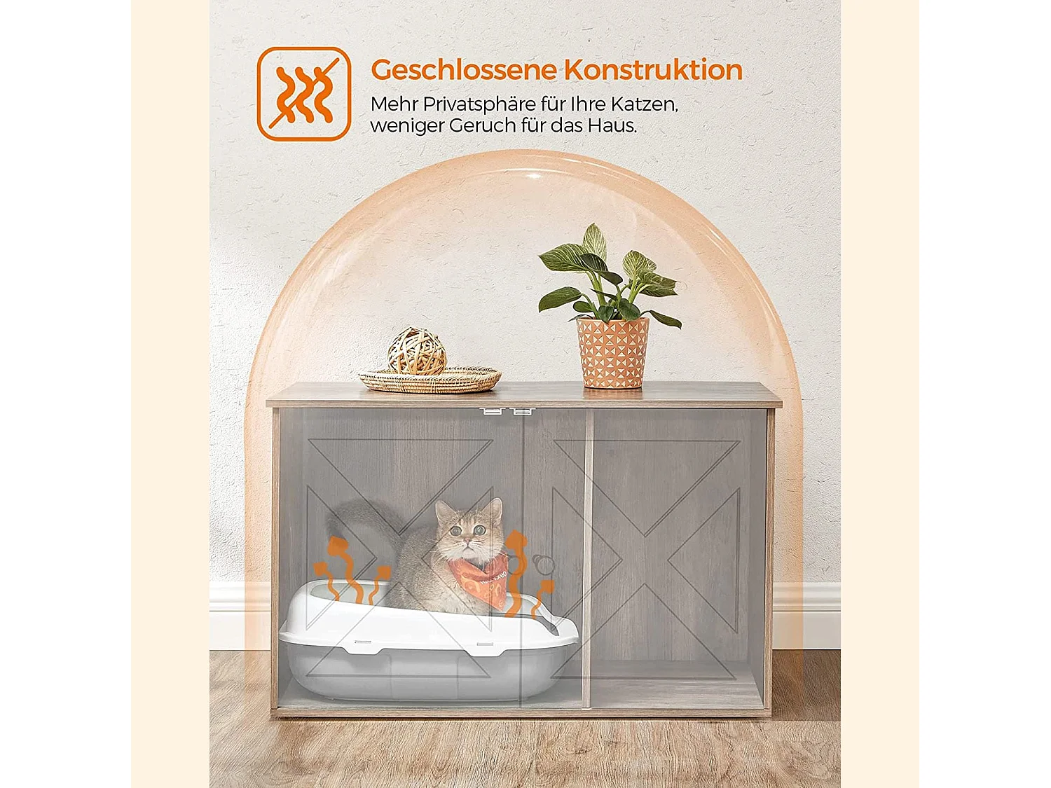 Katzenklo-Schrank Nouakchott