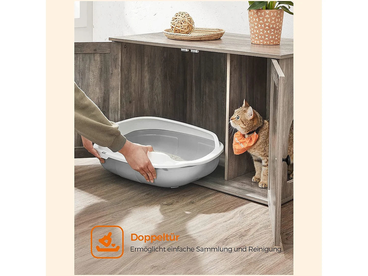 Katzenklo-Schrank Nouakchott