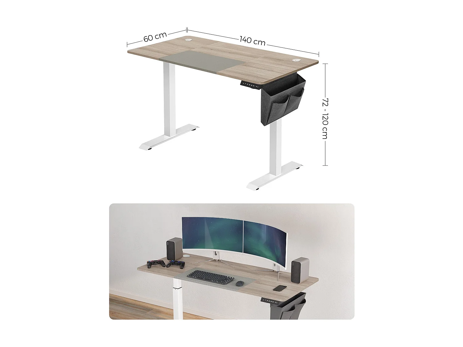 Höhenverstellbarer Schreibtisch Berlin