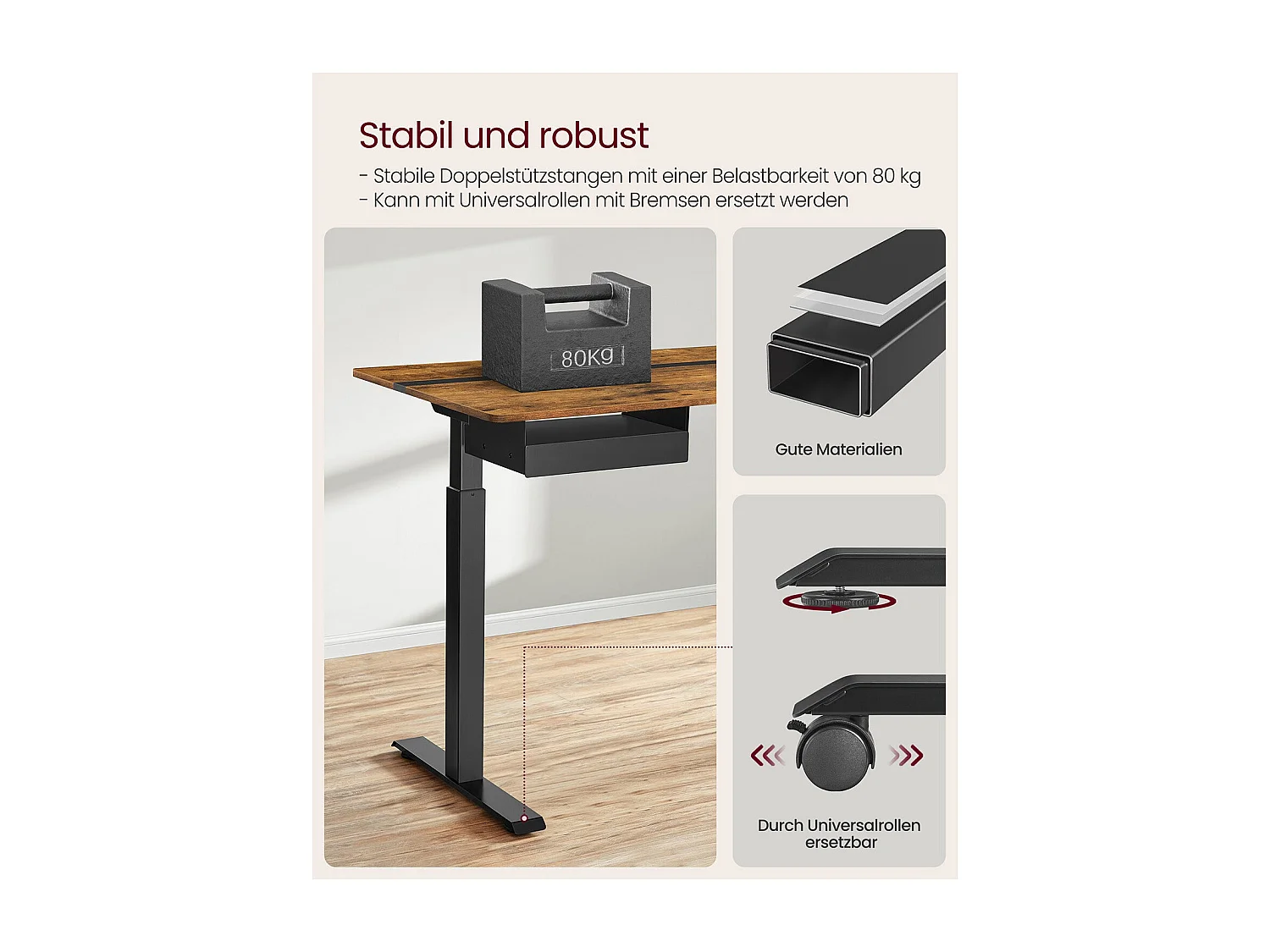 Höhenverstellbarer Schreibtisch Minsk