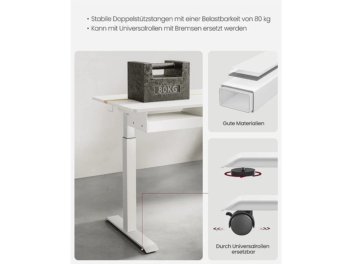 Höhenverstellbarer Schreibtisch Astana