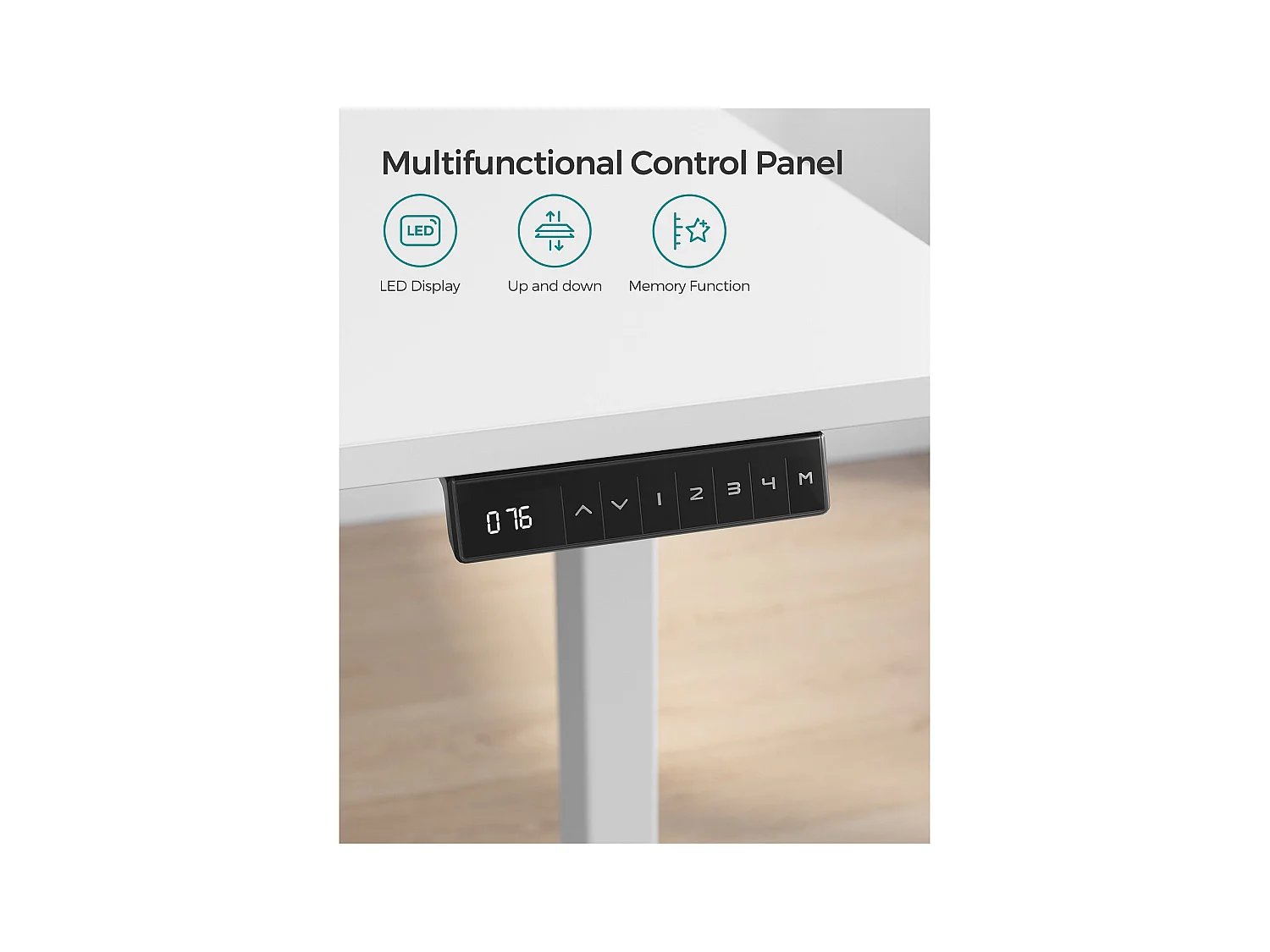 Höhenverstellbarer Schreibtisch Nuuk