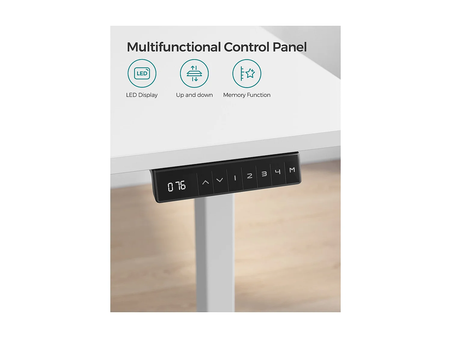 Scrivania regolabile in altezza Nuuk