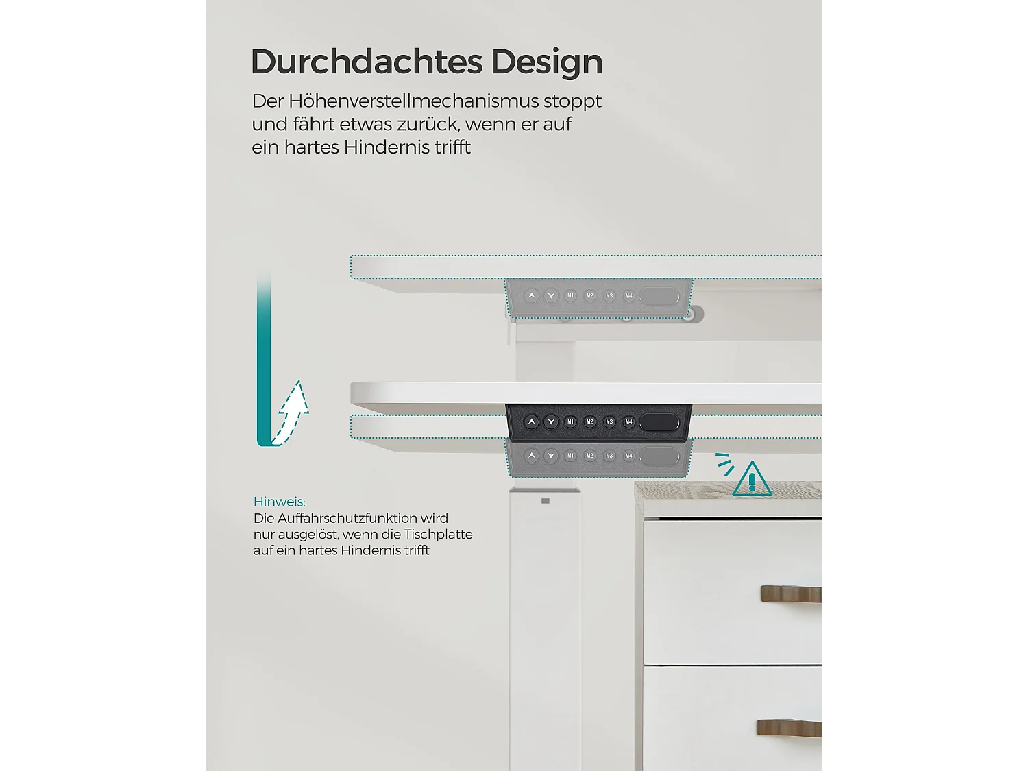 Höhenverstellbarer Schreibtisch Tirana