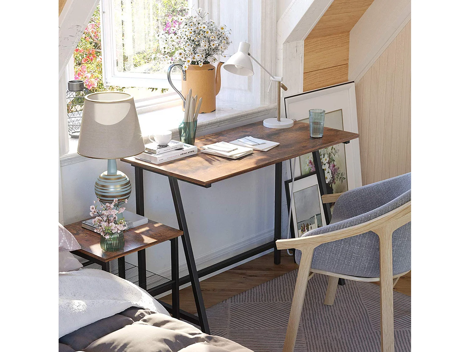 Bureau de style industriel Tondo