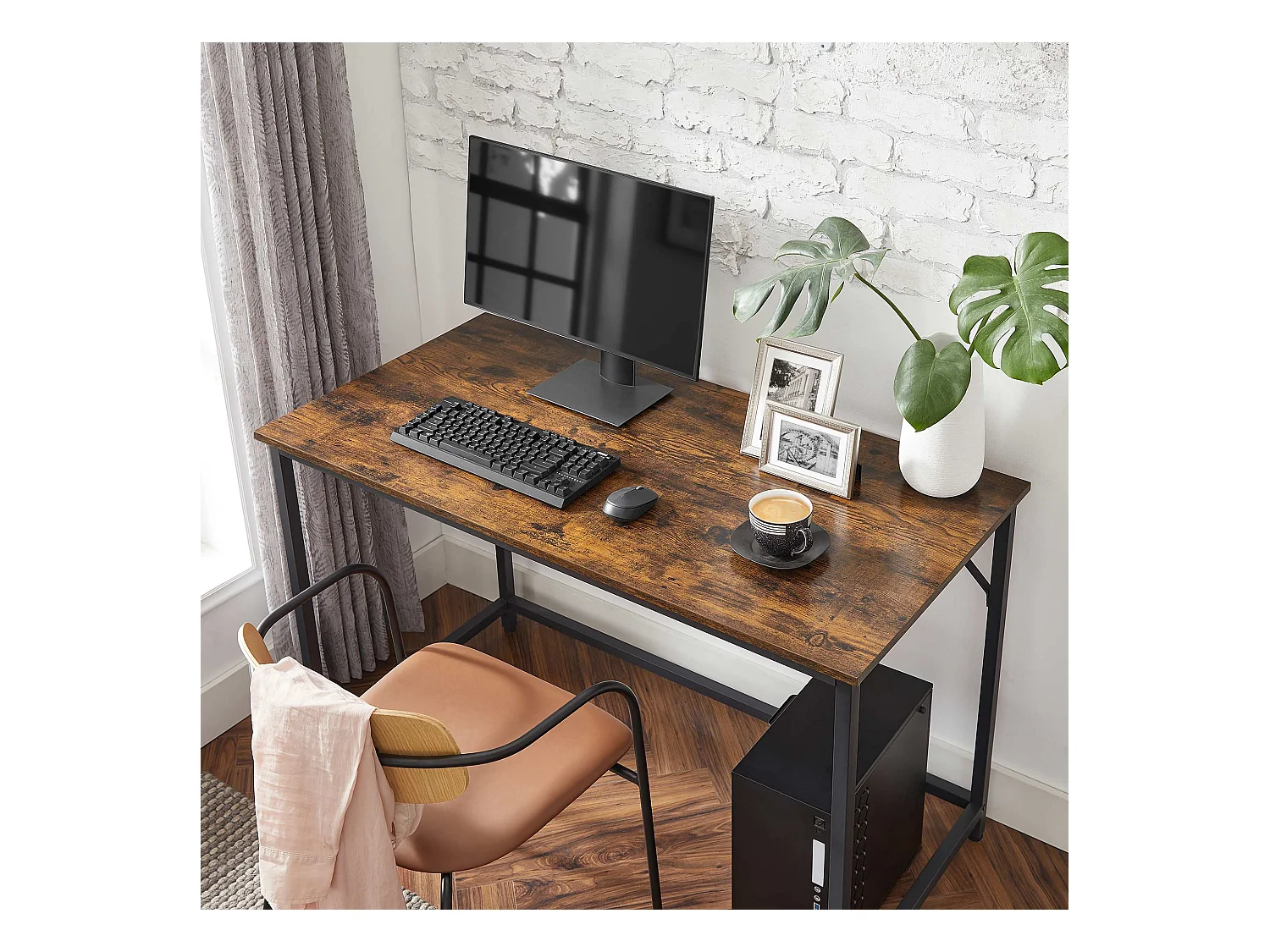 Schreibtisch Computertisch schmal Dhūlia