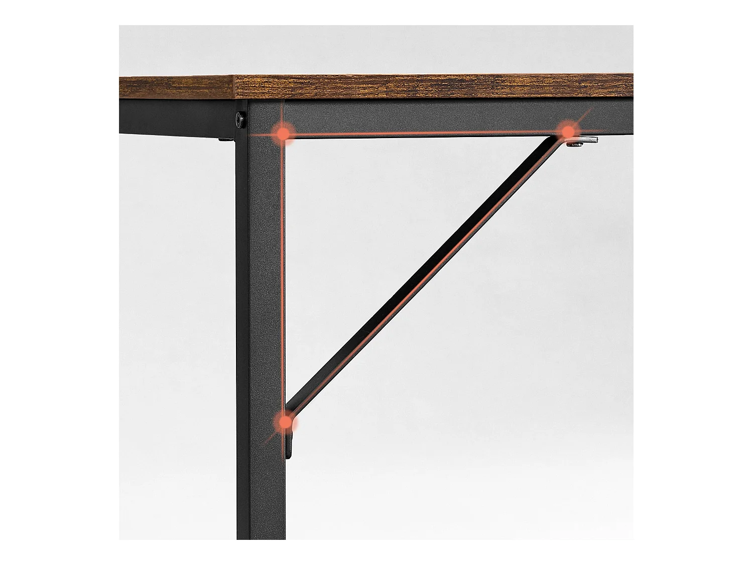 Schreibtisch Computertisch schmal Dhūlia