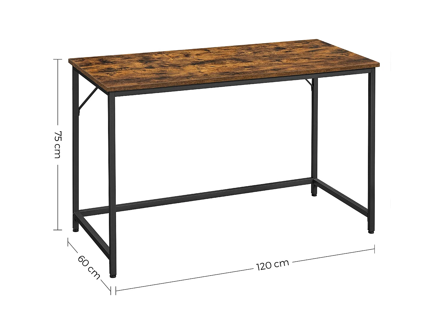 Schreibtisch Computertisch schmal Dhūlia