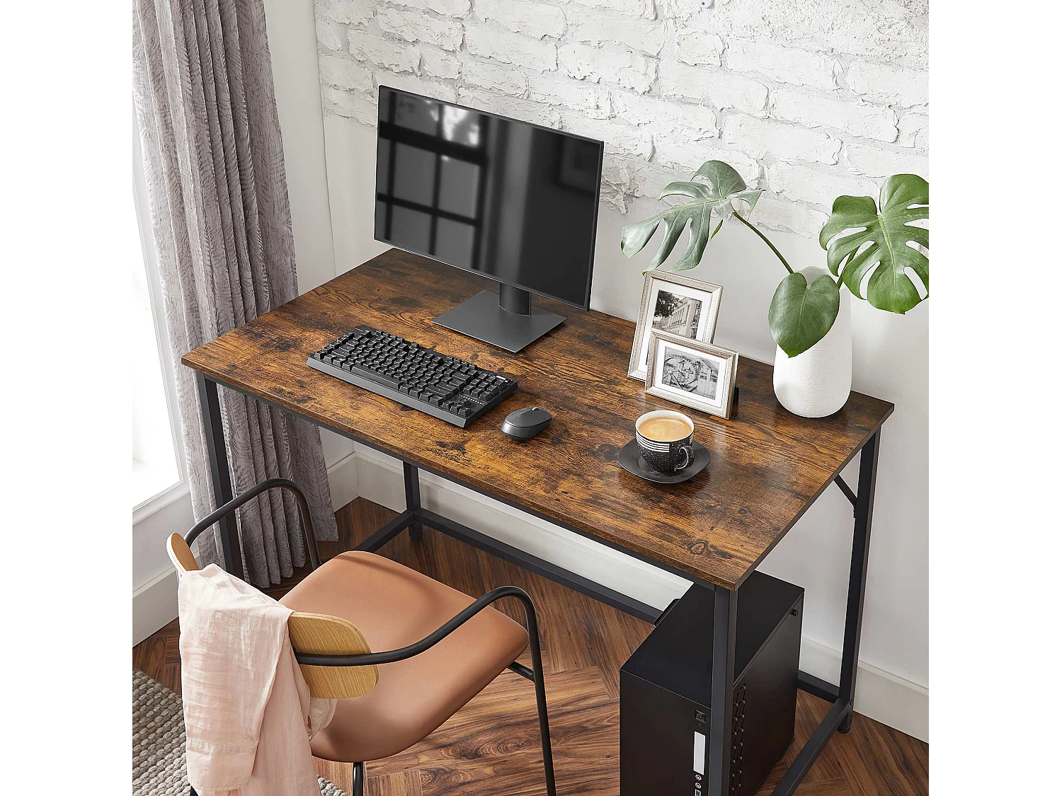 Schreibtisch Computertisch schmal Dhūlia