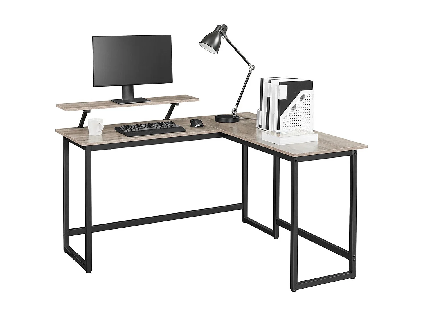 Scrivania angolare per computer Kazan