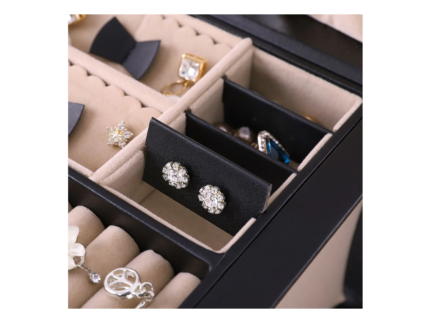 Schmuckkasten mit Schubladen Roseau