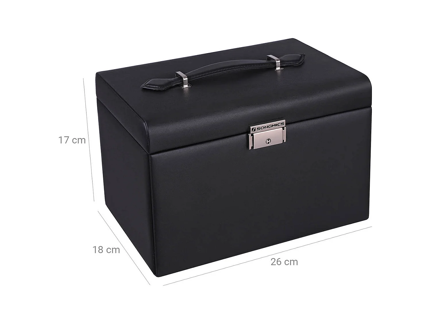 Schmuckkasten mit Schubladen Roseau