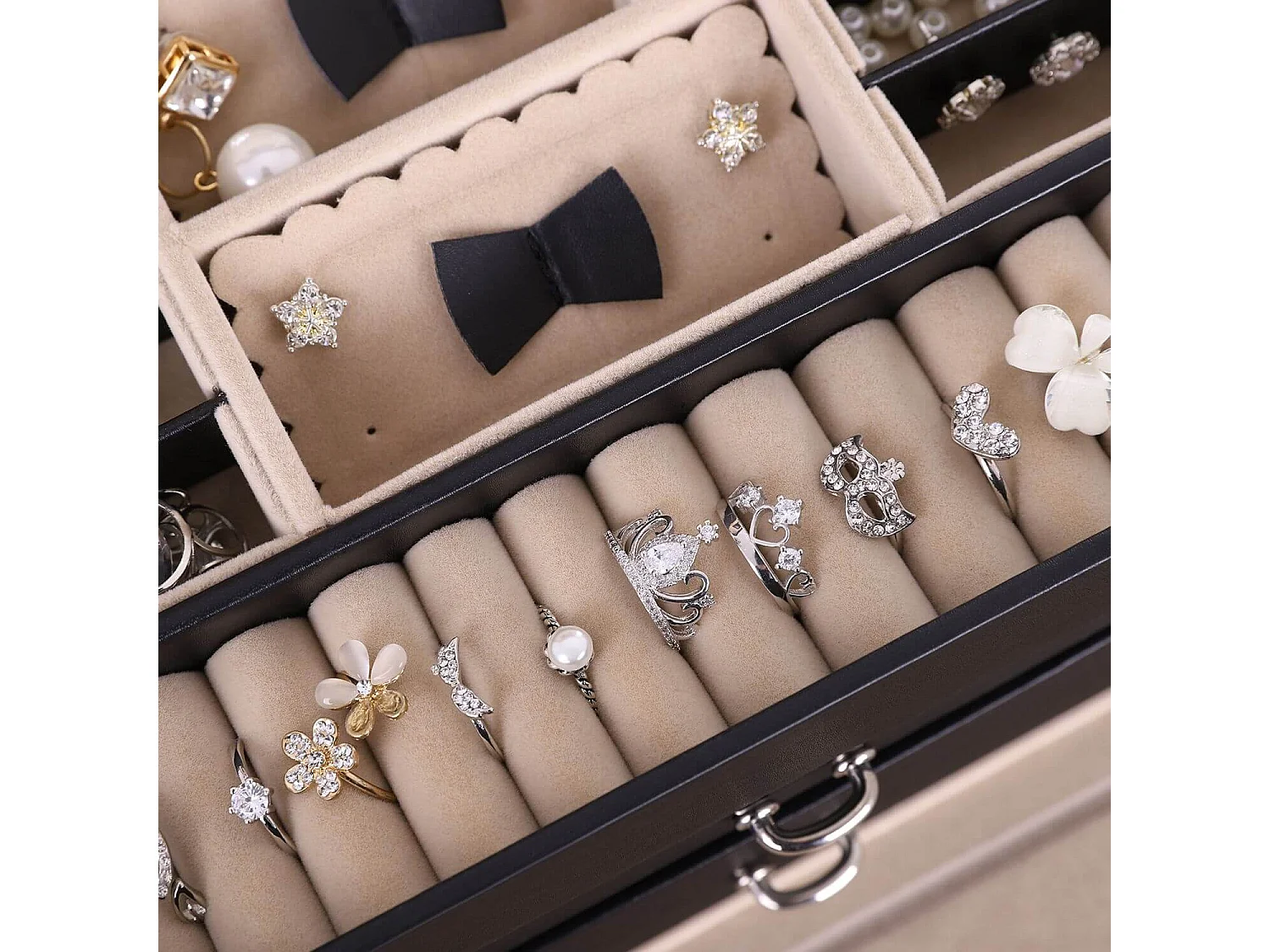 Schmuckkasten mit Schubladen Roseau