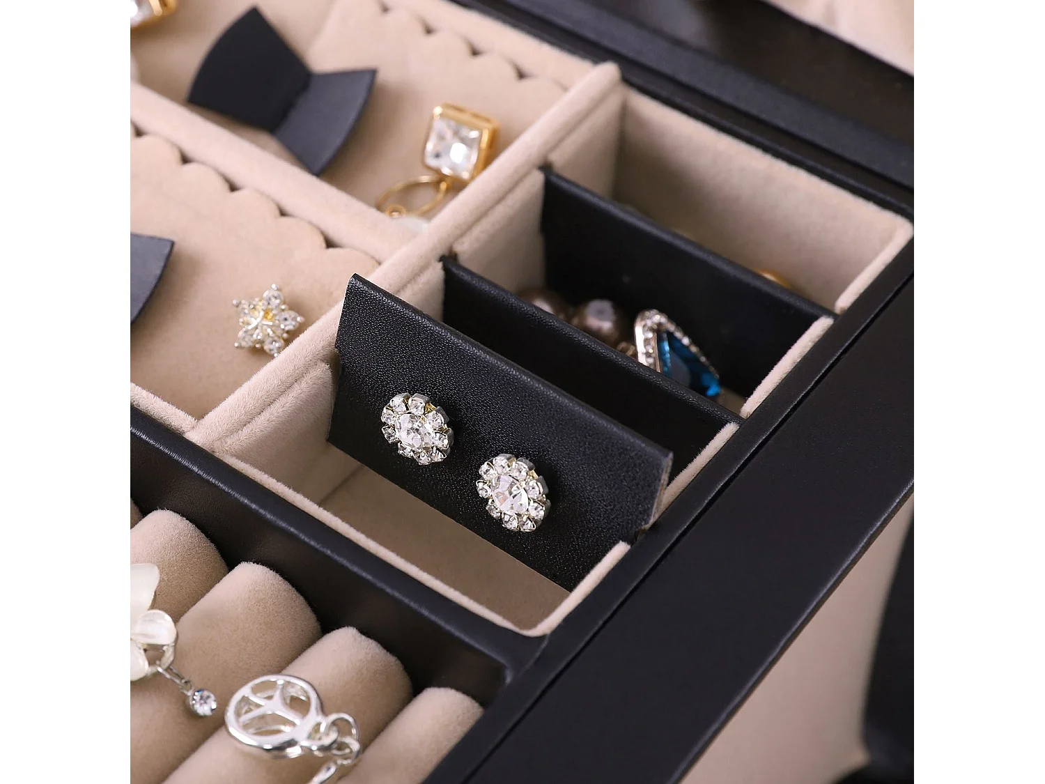 Schmuckkasten mit Schubladen Roseau