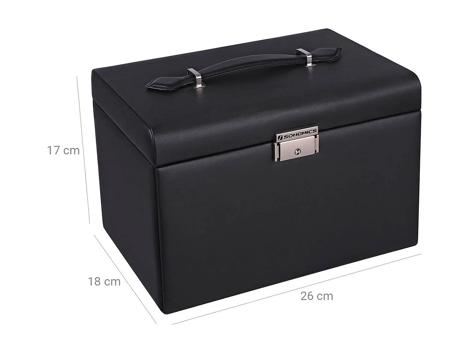 Schmuckkasten mit Schubladen Roseau