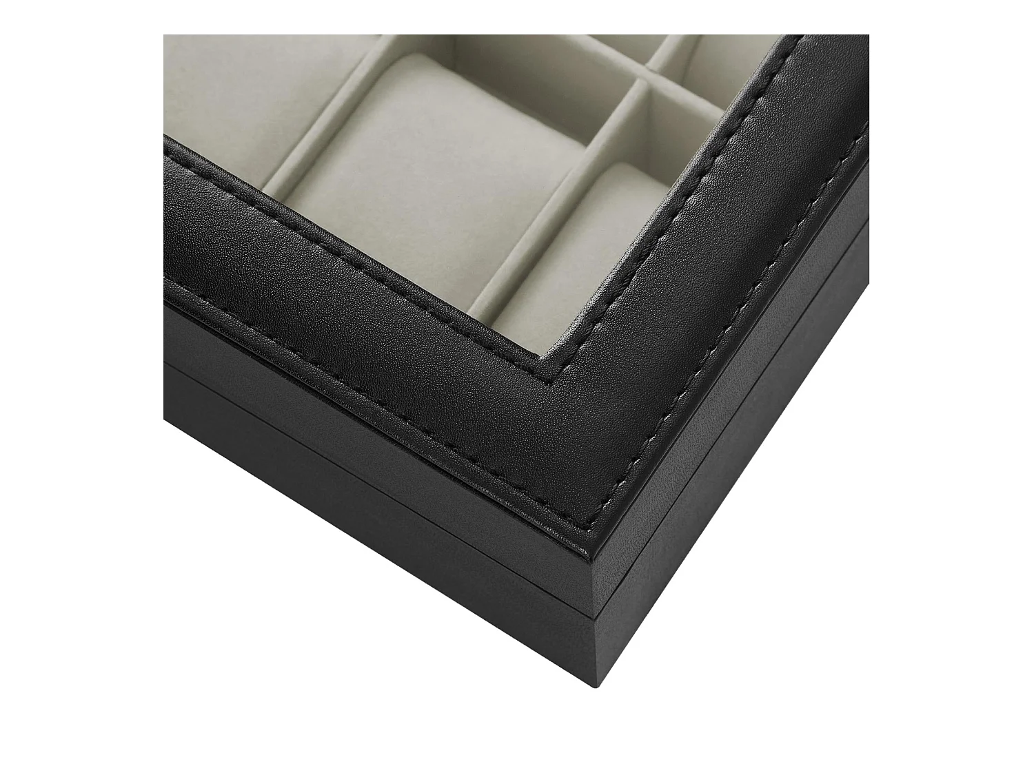 Uhrenbox für 12 Uhren mit  Fächern