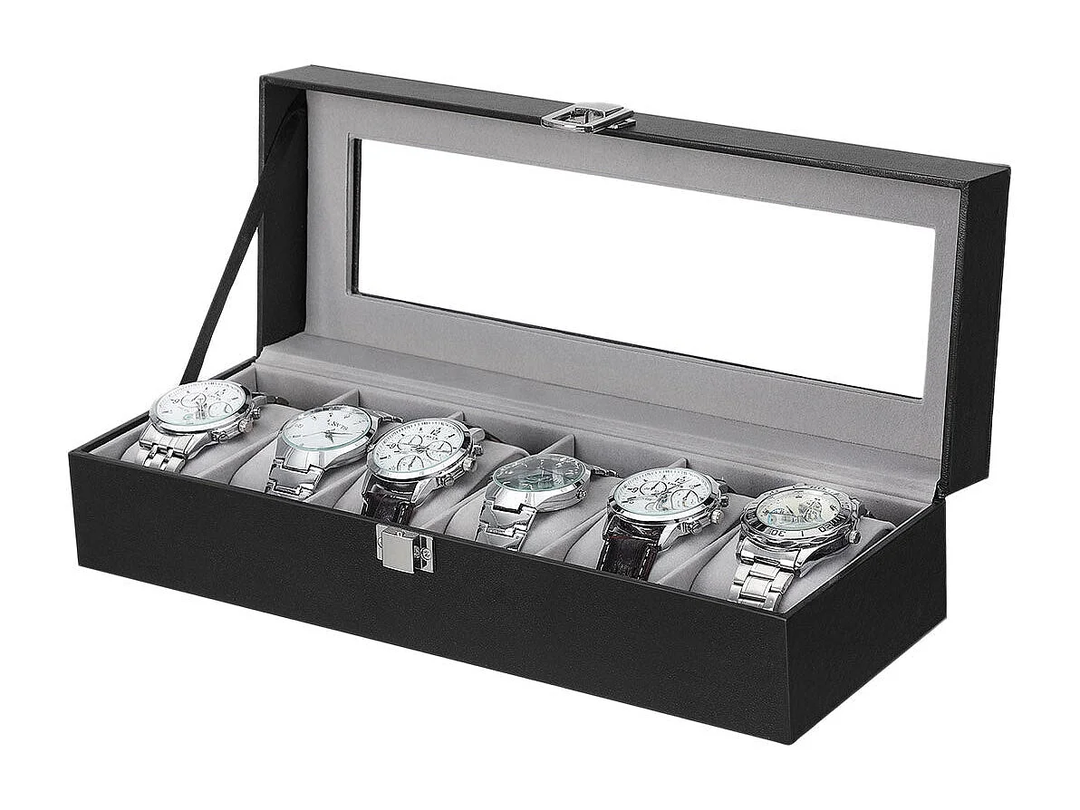 Scatola porta orologi per 6 orologi George Town