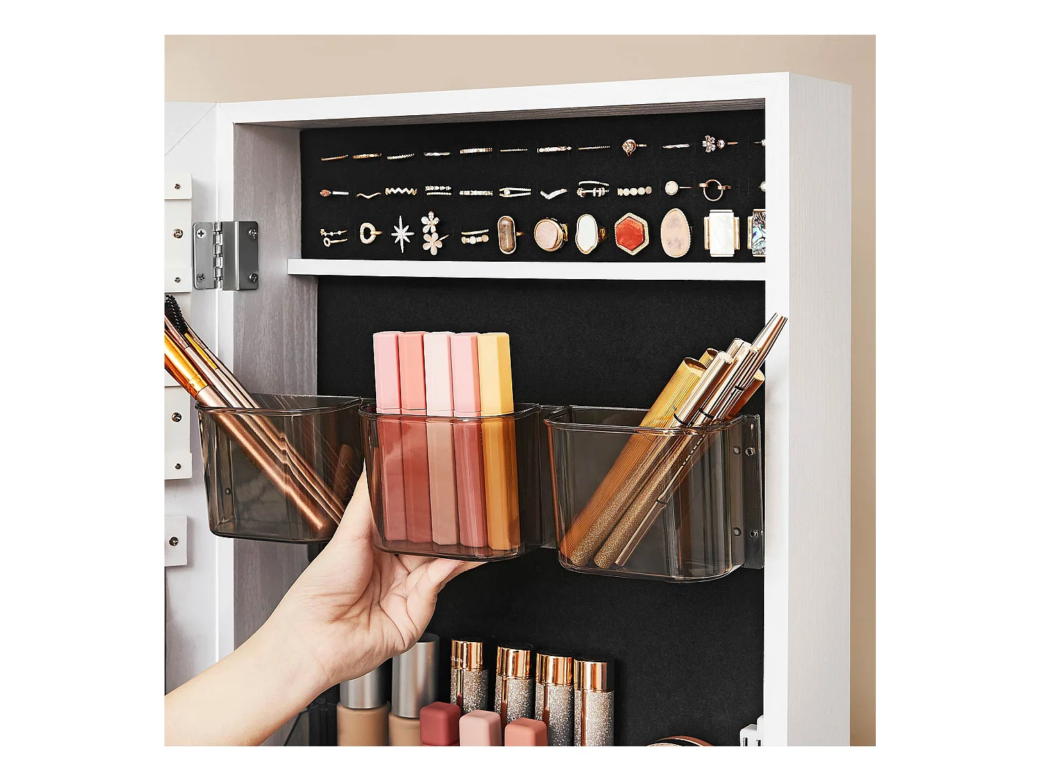Schmuckorganizer Ganzkörperspiegel