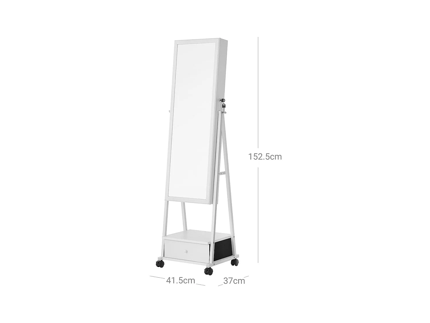 Schmuckorganizer Ganzkörperspiegel