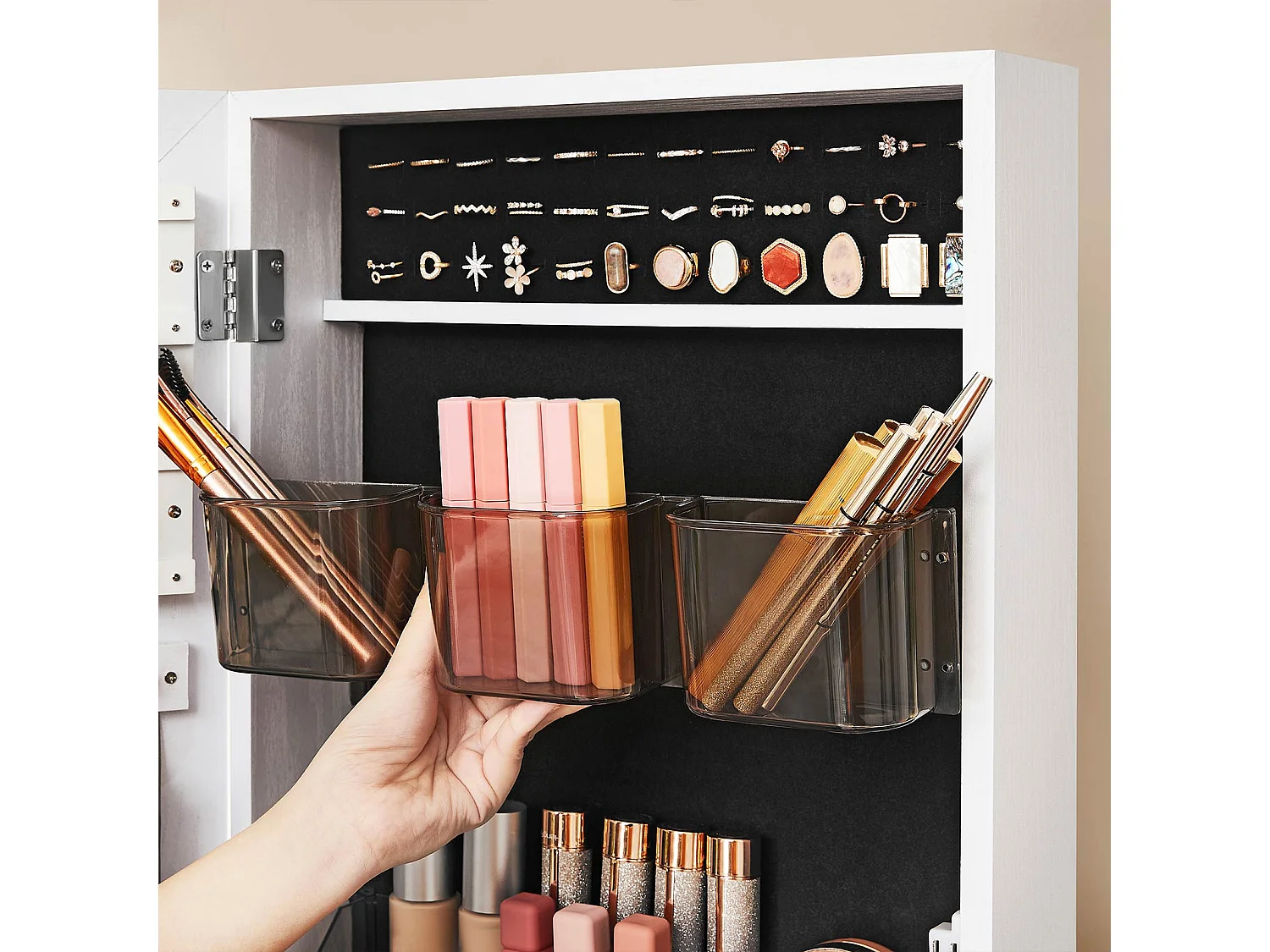 Schmuckorganizer Ganzkörperspiegel