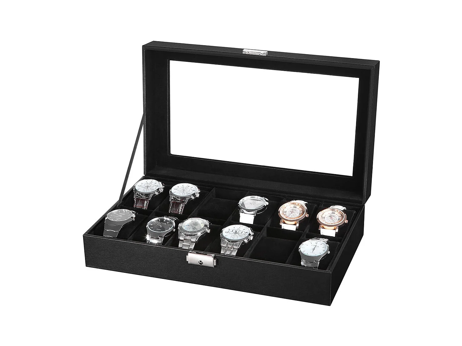 Uhrenbox für 12 Uhren Cadaado
