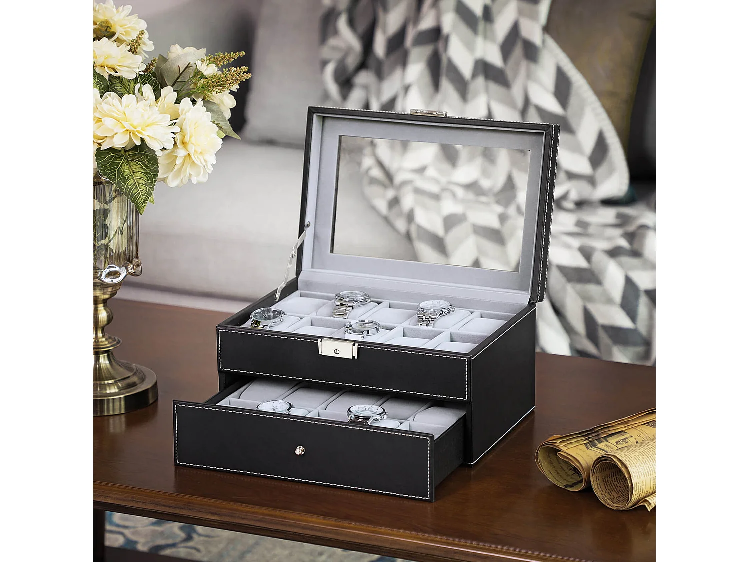 Uhrenbox für 20 Uhren Newcastle