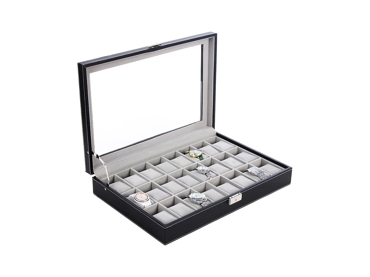 Uhrenbox für 24 Uhren Jhānsi