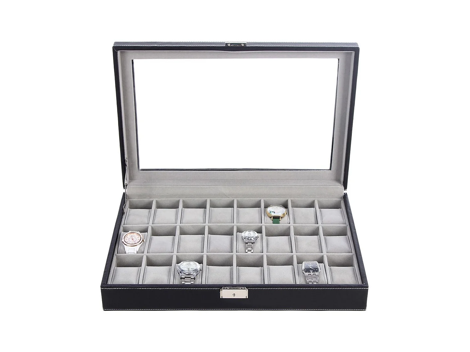 Uhrenbox für 24 Uhren Jhānsi