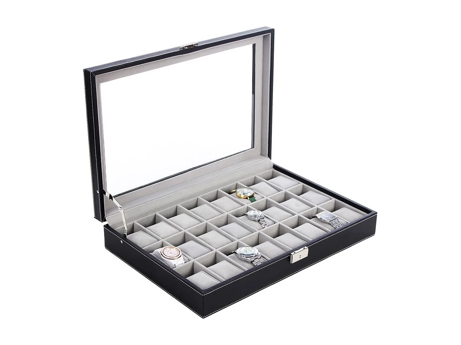 Uhrenbox für 24 Uhren Jhānsi