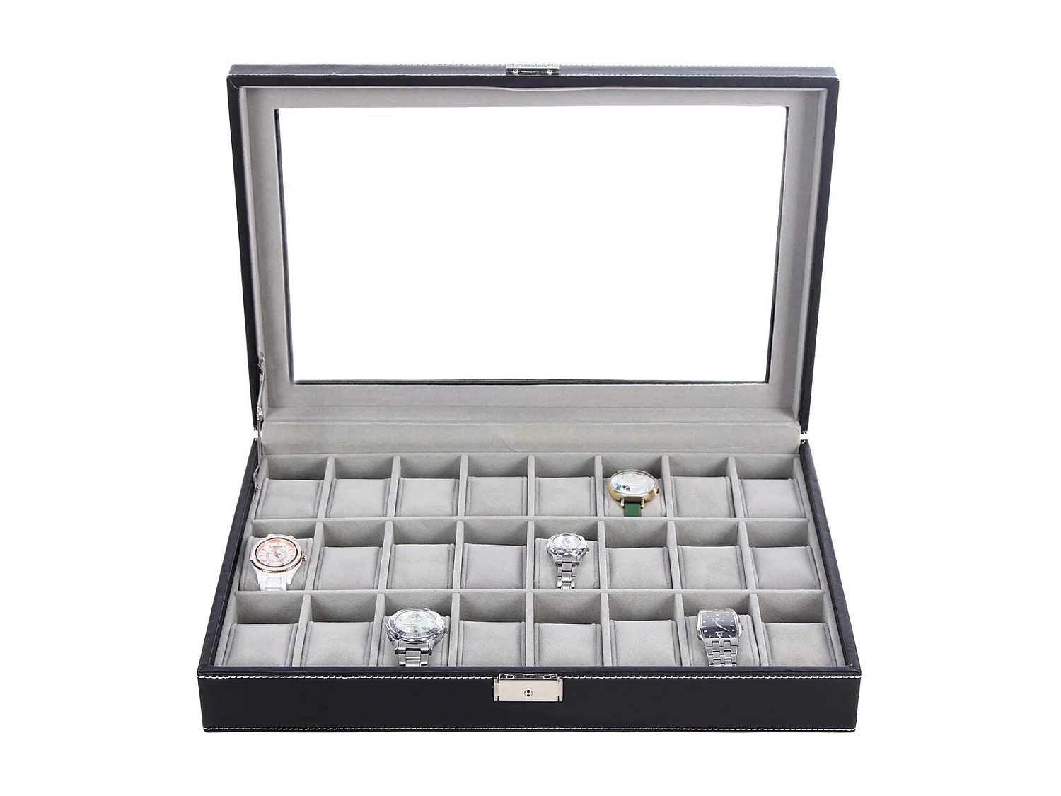 Uhrenbox für 24 Uhren Jhānsi