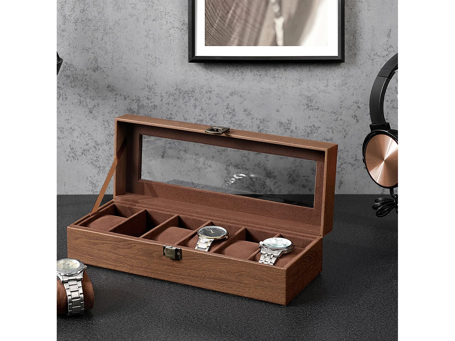 Uhrenbox für 6 Uhren Ribeirão Prêto