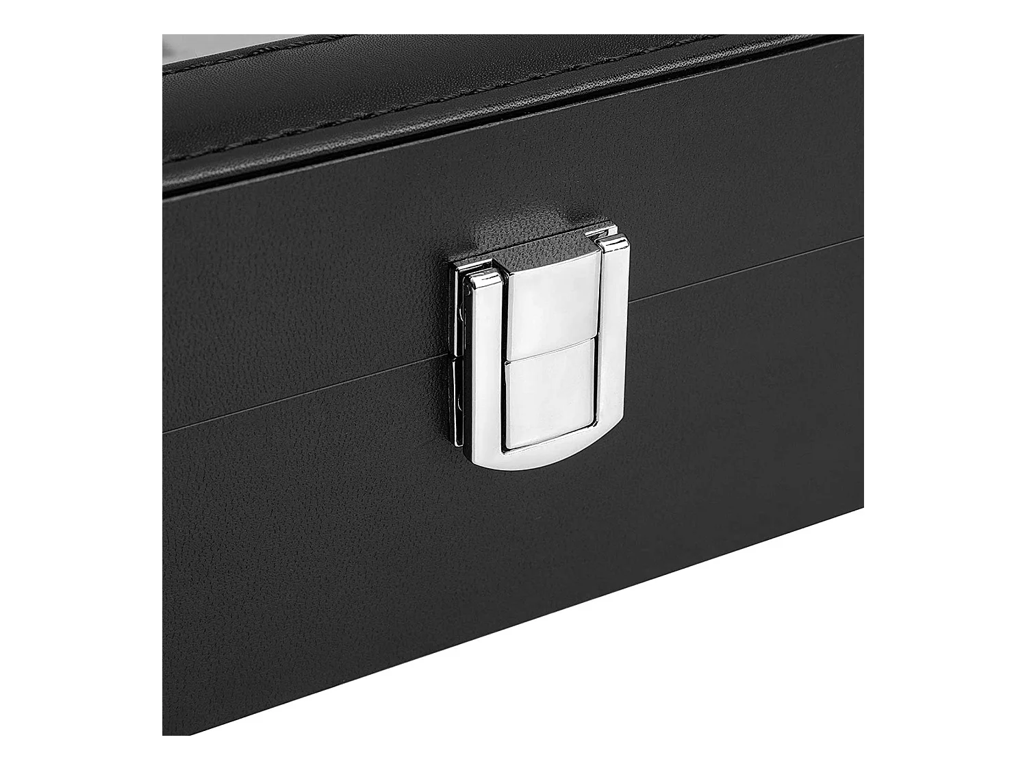 Uhrenbox für 12 Uhren mit Glasdeckel