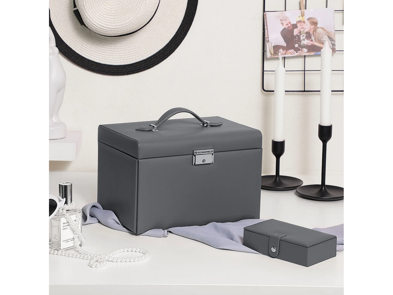 Schmuckkasten mit Schubladen Roseau