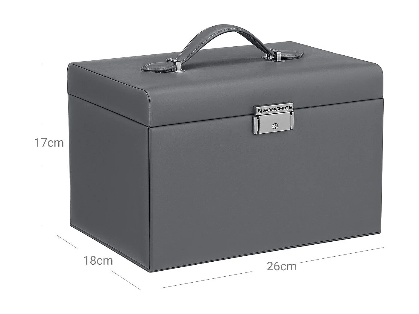 Schmuckkasten mit Schubladen Roseau