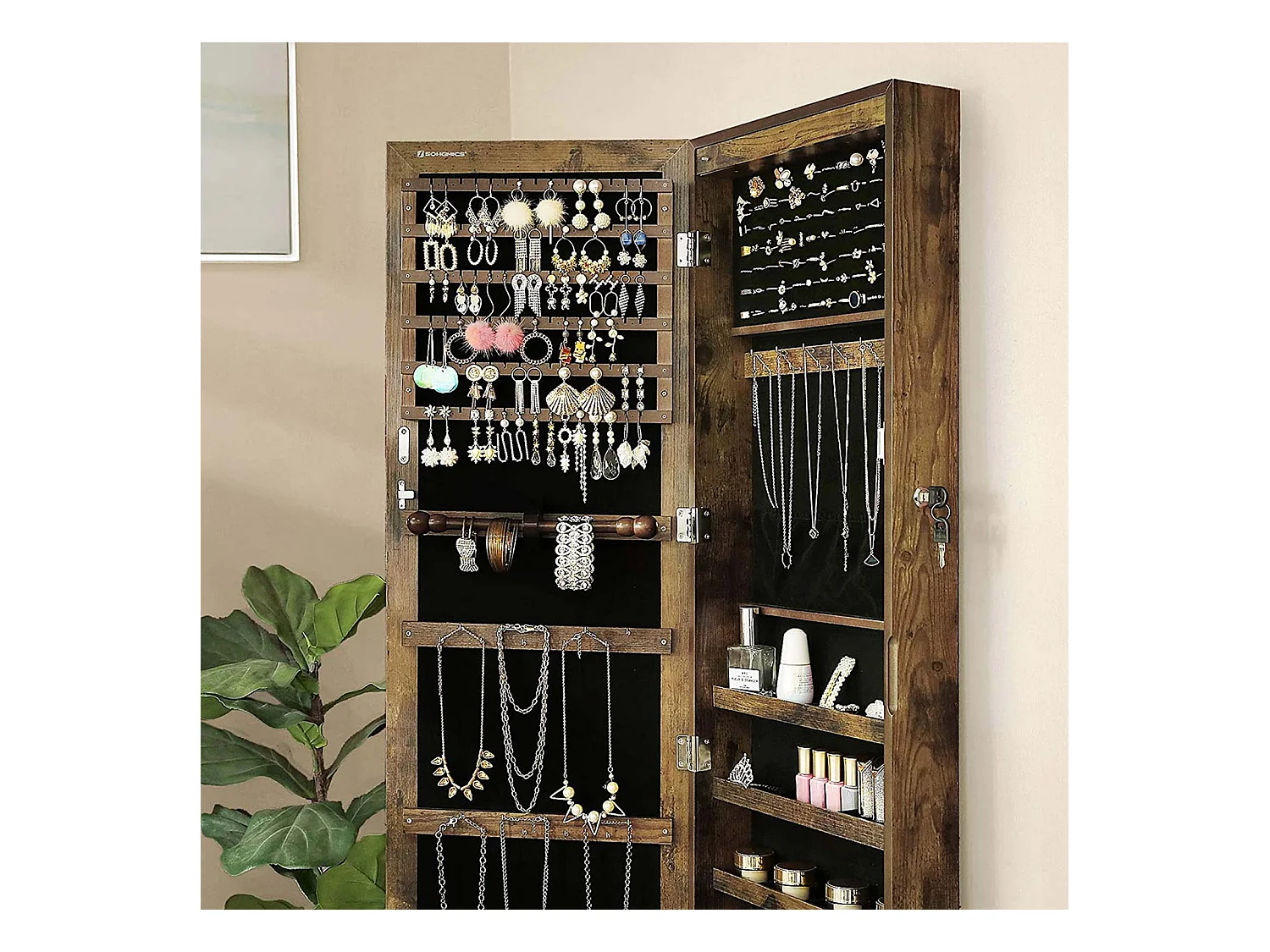 Schmuckschrank Ganzkörperspiegel