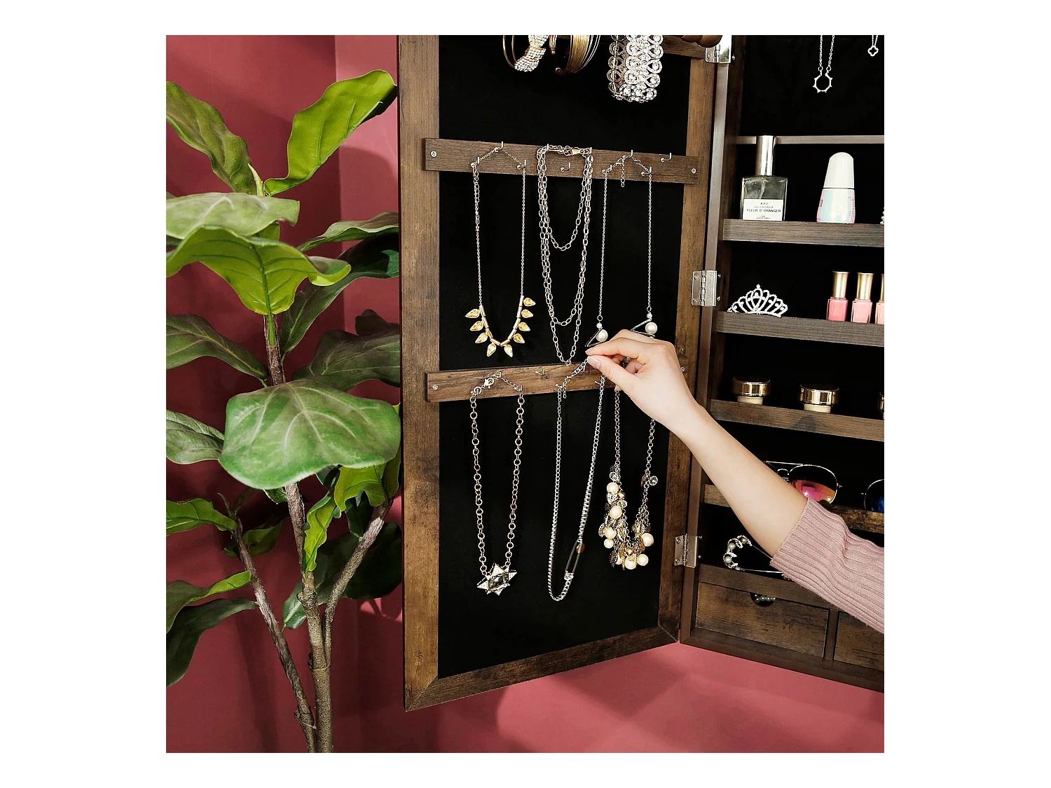 Schmuckschrank Ganzkörperspiegel