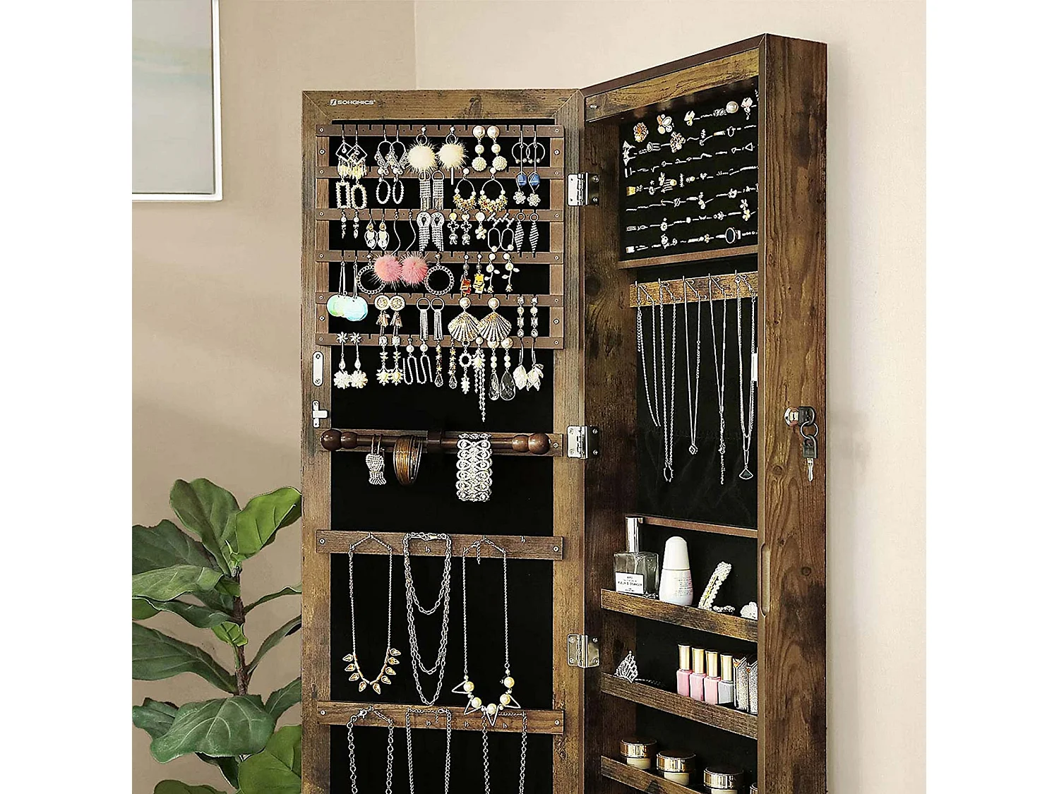 Schmuckschrank Ganzkörperspiegel