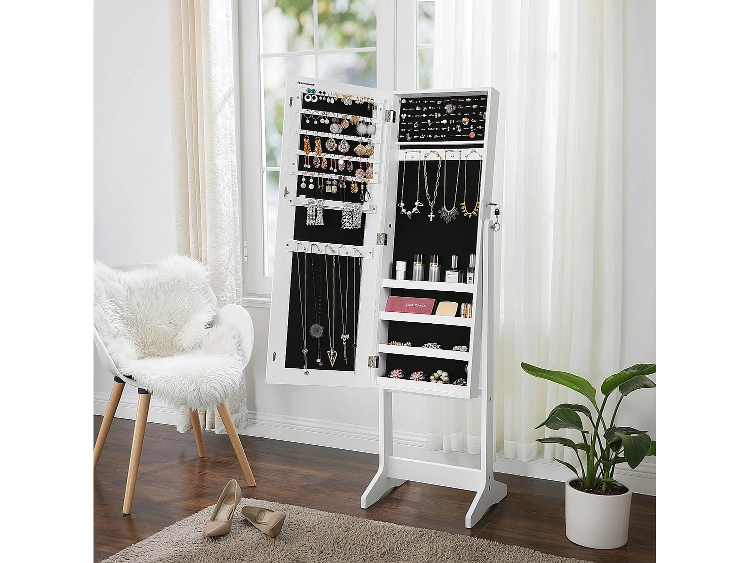 Schmuckschrank Ganzkörperspiegel