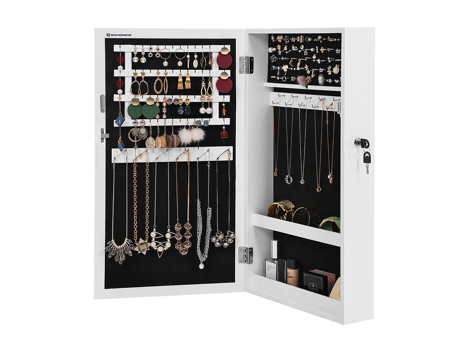 Schmuckschrank Wandspiegel Cotonou