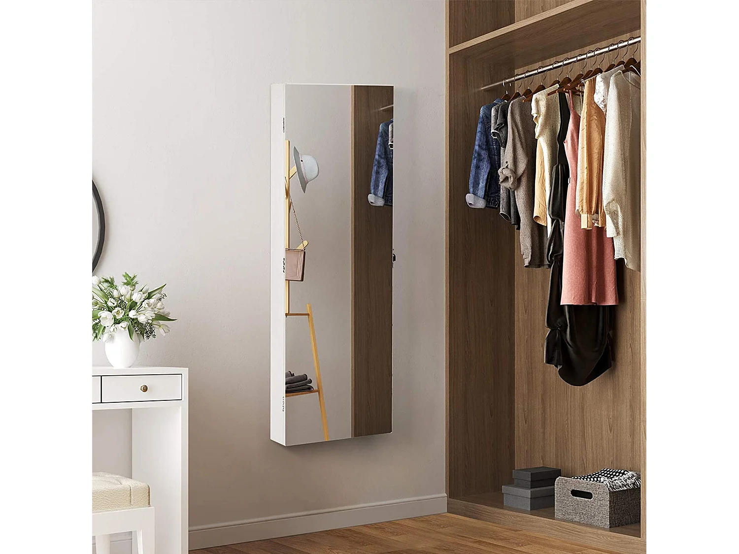 Schmuckschrank Ganzkörperspiegel