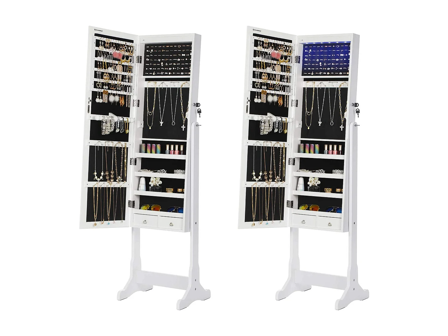 Schmuckschrank Ganzkörperspiegel