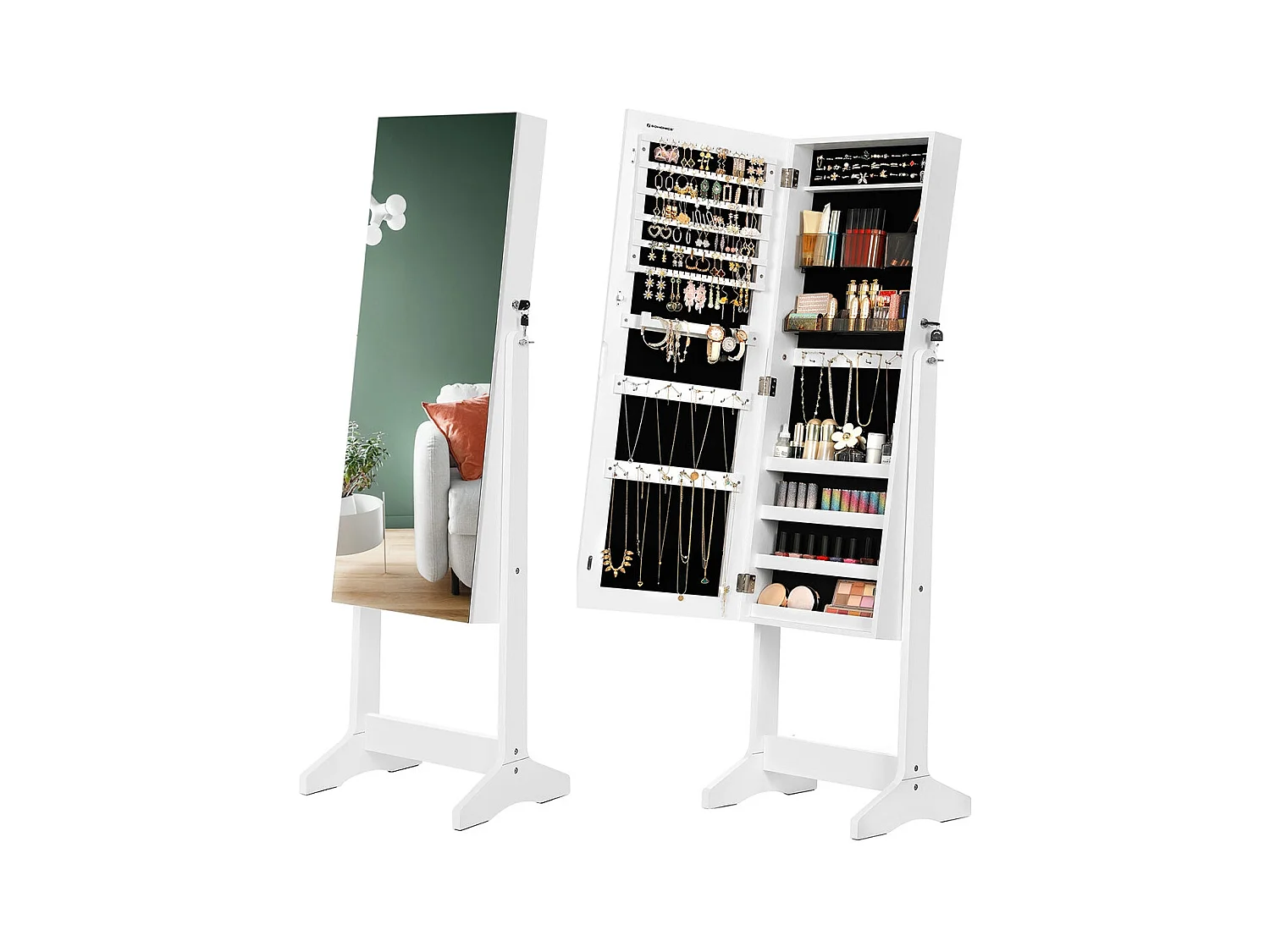 Schmuckschrank Ganzkörperspiegel