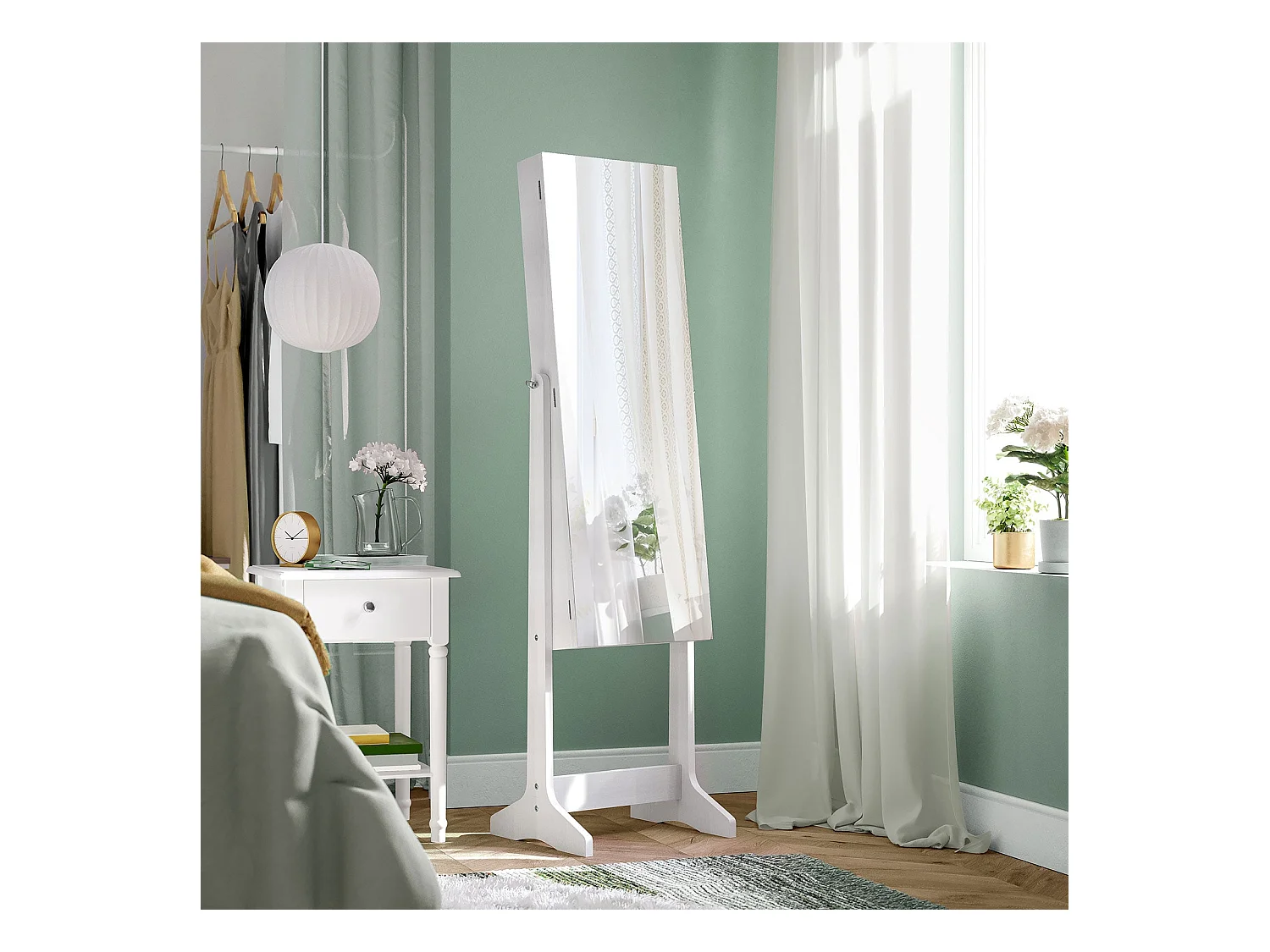 Schmuckschrank Ganzkörperspiegel