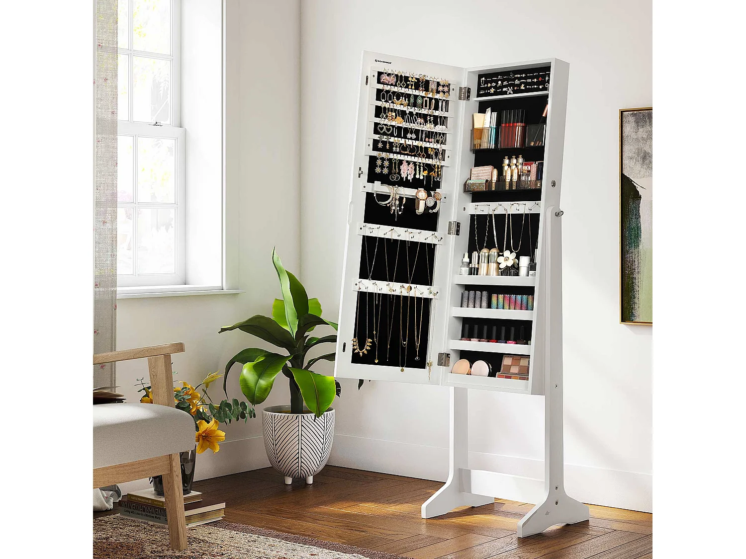 Schmuckschrank Ganzkörperspiegel