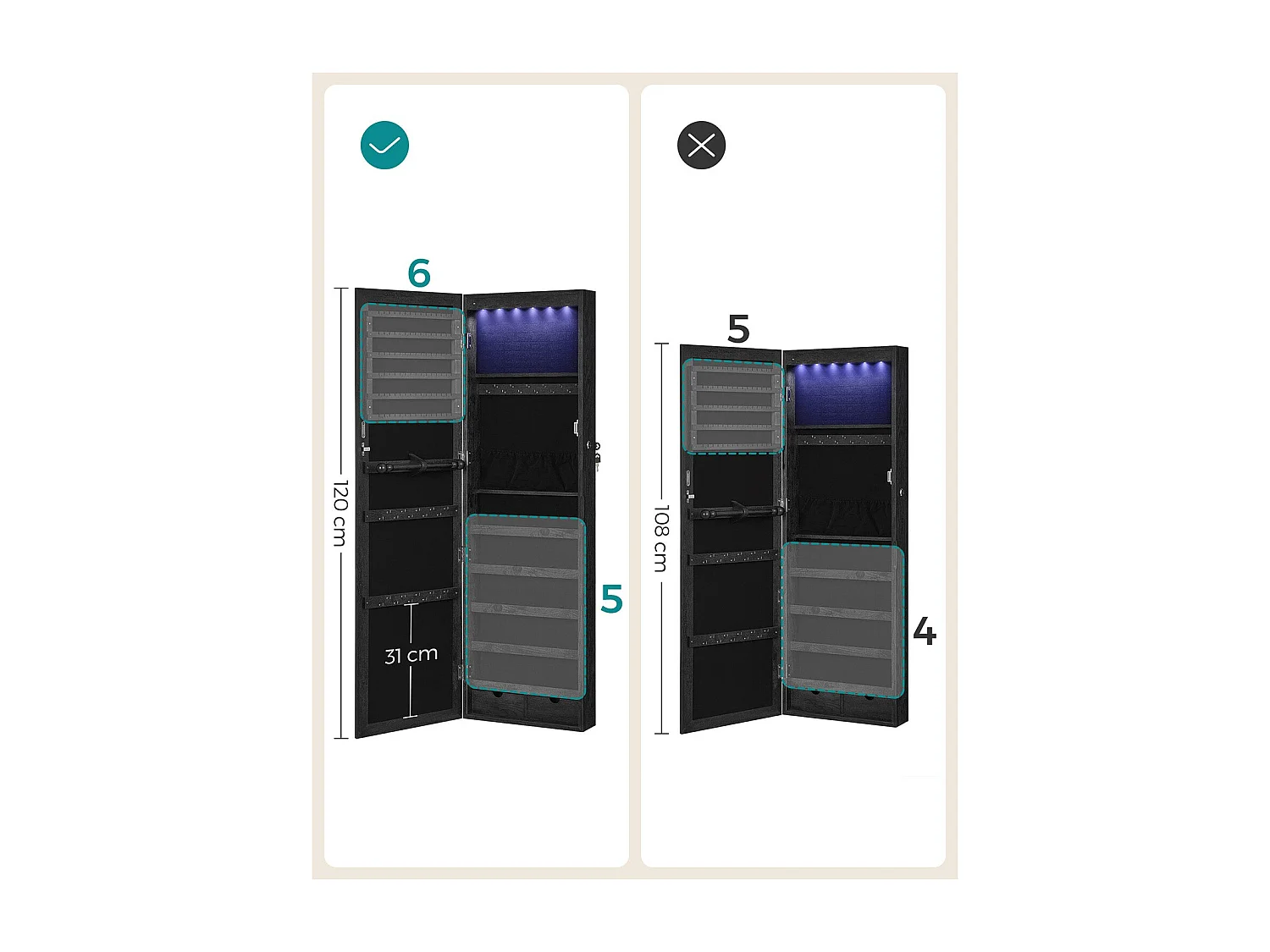 Schmuckschrank Citlaltepec