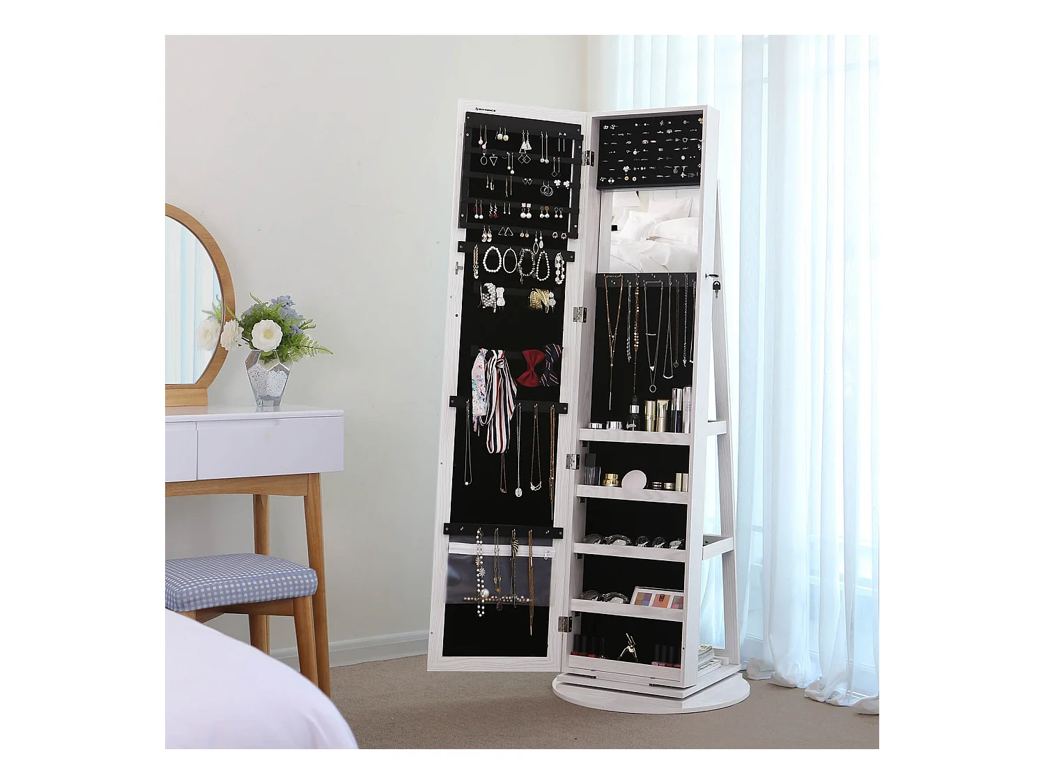 Schmuckschrank Ganzkörperspiegel